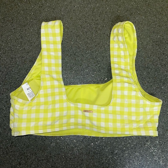 Neon Yellow Roxy Bikini - Picture 3 of 5